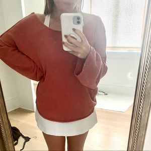 Urban Outfitters Twisted burnt orange sweater